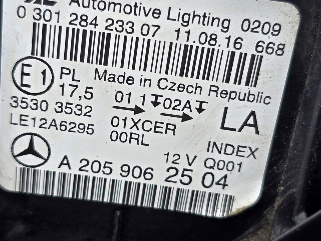 Frontscheinwerfer Mercedes-Benz W205 A2059062504 Links Scheinwerfer Headlight SCH9267838184rs