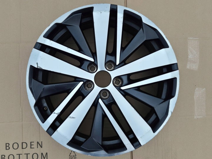 1x Alufelge 19 Zoll 7.5" 5x112 42ET Matt Grau 9820411177 Peugeot Ii Rim Wheel FEL3029077911cz