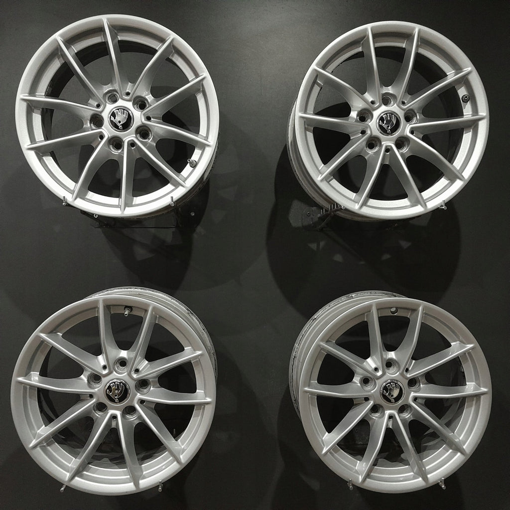 4x Alufelge 16 Zoll 6.5" 5x112 22ET 6876921-F605287 Audi I Rim Wheel FEL7086568447mo
