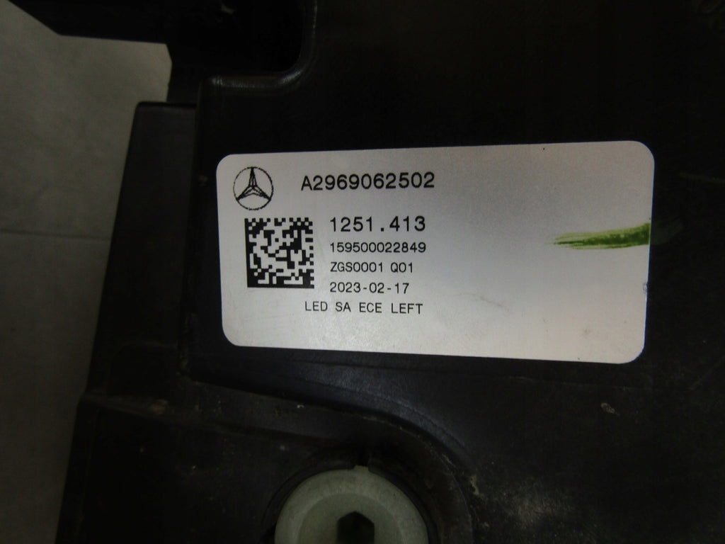 Frontscheinwerfer Mercedes-Benz Eqs A2969062502 LED Links Scheinwerfer Headlight SCH2721281295dw