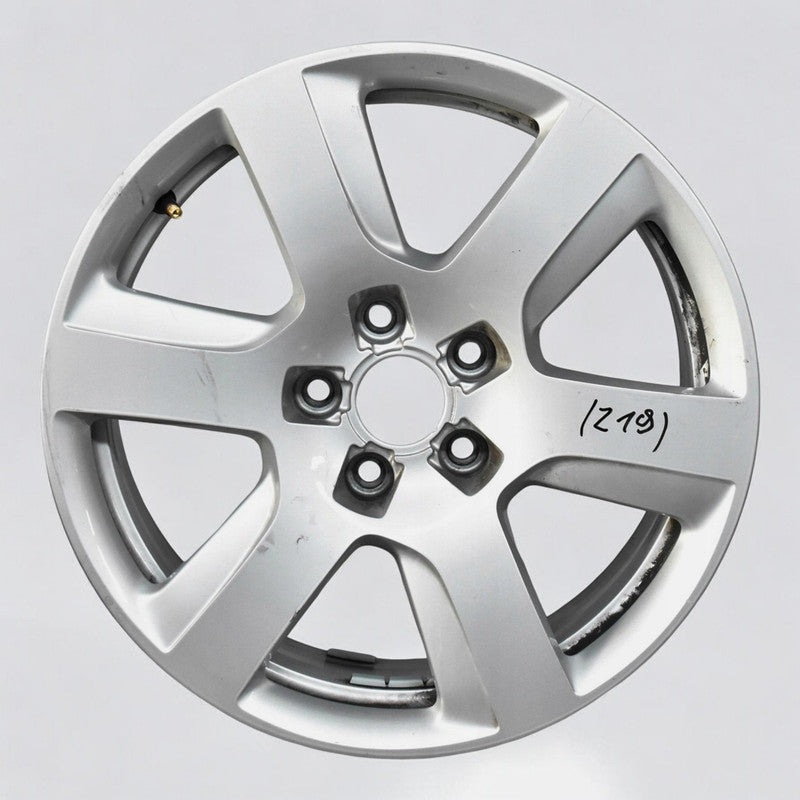 1x Alufelge 17 Zoll 8.0" 5x112 39ET Glanz Silber 4G0601025BK Audi A6 C7