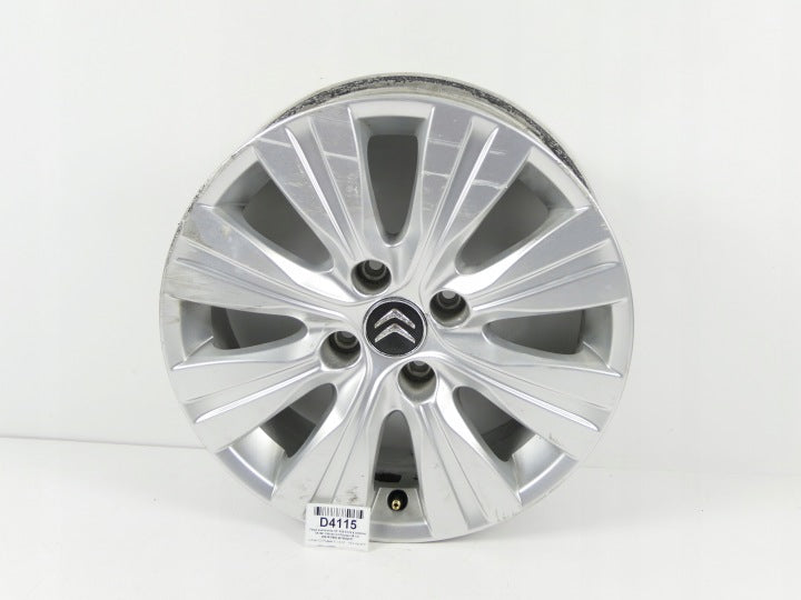 1x Alufelge 16 Zoll 6.0" 4x108 23ET 9681810880 9675562577 Citroën Picasso I C3 FEL1946759698qa
