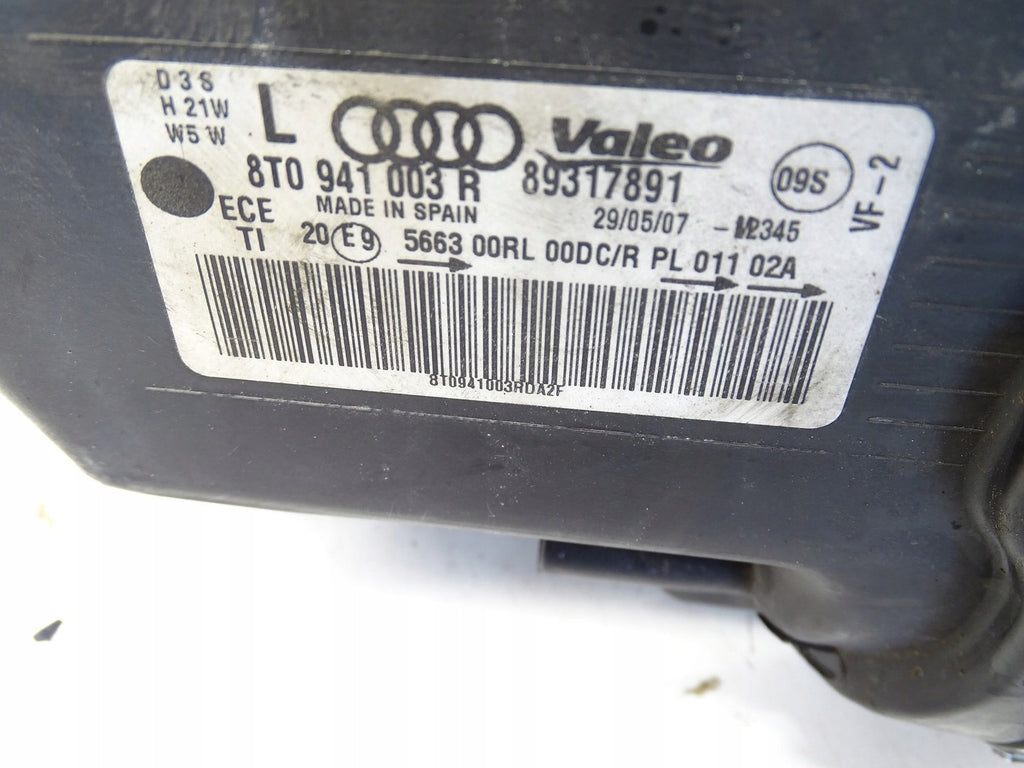 Frontscheinwerfer Audi A5 8T0941003R 17426104406 Xenon Links Headlight