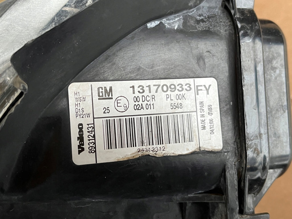 Frontscheinwerfer Opel Signum Vectra C 13170933 Xenon Links Headlight SCH6049661438lt