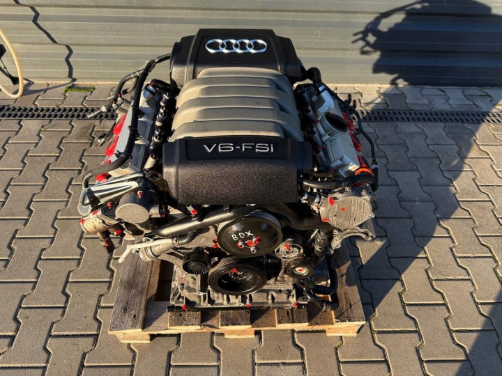 Motor Audi A6 C6 BDX 2.8 FSI 210PS 154kW 150TKm 2010 Benzin Engine Komplett MOT1276216666fo