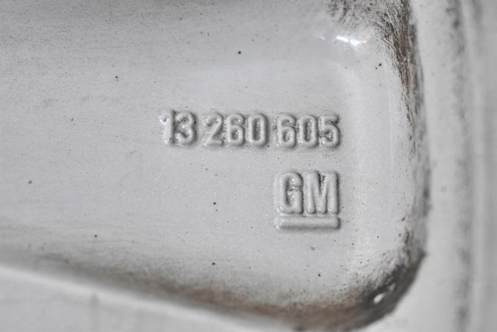 1x Alufelge 16 Zoll 6.5" 5x110 37ET Glanz Silber 13260605 Opel Zafira Meriva B