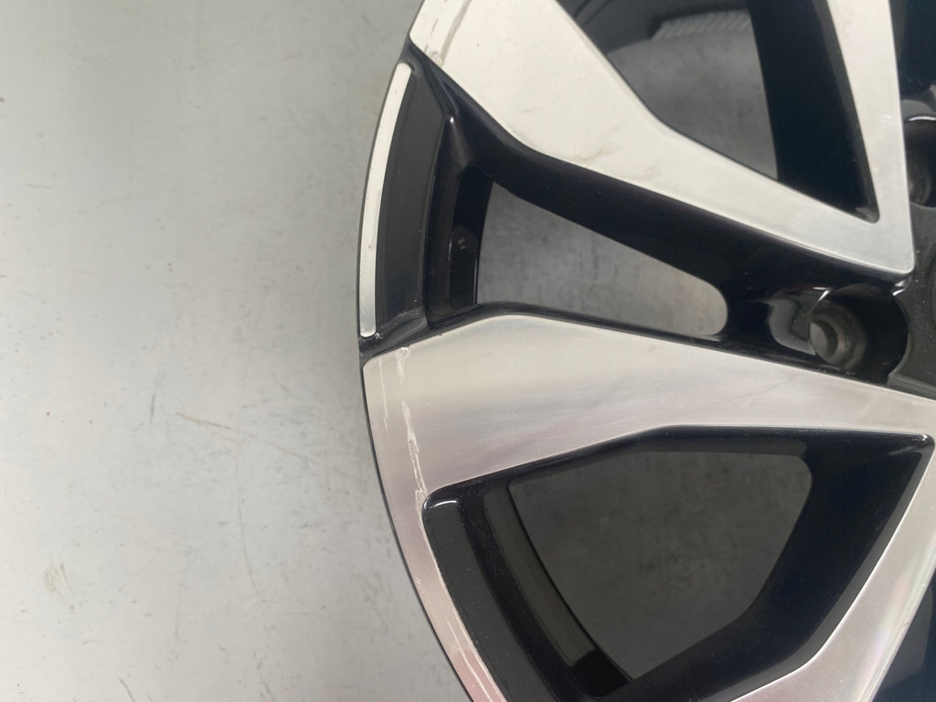 1x Alufelge 16 Zoll 7.0" 5x112 48ET Glanz Schwarz 5H0601025AC VW Golf Viii FEL6795830605la