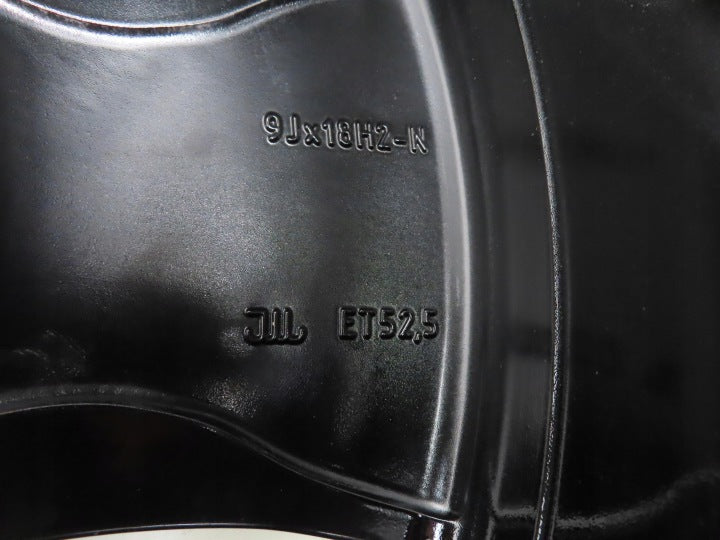 1x Alufelge 18 Zoll 9.0" 5x112 52 5ET Schwarz A2134015300 Mercedes-Benz W213 FEL5096299940kj