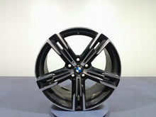 Laden Sie das Bild in den Galerie-Viewer, 1x Alufelge 18 Zoll 8.5" 5x112 40ET Glanz Schwarz 8746632 BMW G21 G22 G20 FEL6482283708ka