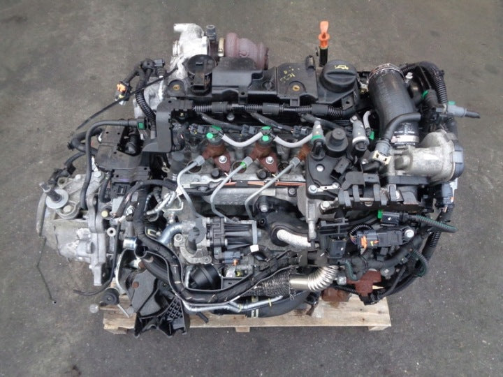 Motor Citroën Berlingo 9HN 1.6 HDI 75PS 55kW 191TKm 2014 Diesel Engine Komplett MOT9702489992rp