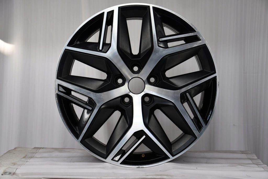 1x Alufelge 19 Zoll 8.0" 5x112 45ET Glanz Schwarz 575601025 Seat Rim Wheel FEL1083095253nq