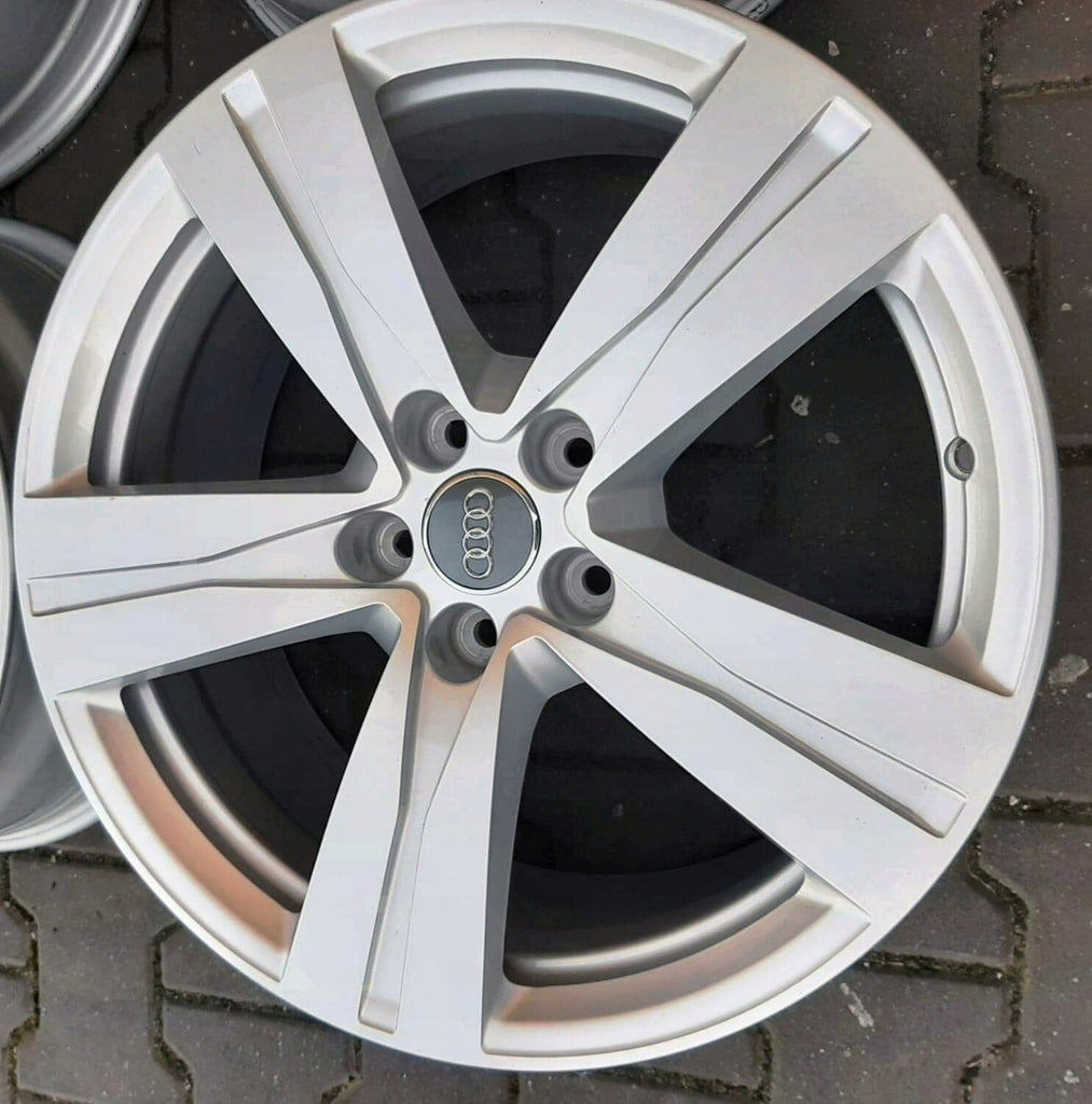 4x Alufelge 18 Zoll 8.0" 5x112 25ET Glanz Silber 4M0601025 Audi Q7 Rim Wheel FEL6367554375yw