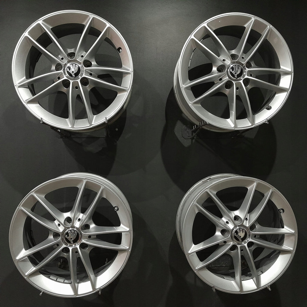 4x Alufelge 16 Zoll 6.5" 5x112 44ET Mercedes-Benz Superb III Octavia Rim Wheel FEL7198910960le