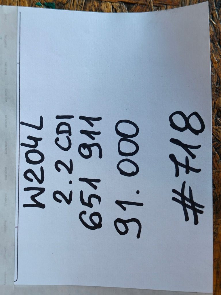 Motor Mercedes-Benz W639 W204 W447 651911 2.2 CDI 146TKm 2009 Diesel Unkomplett