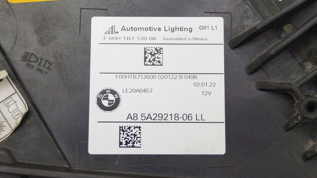Frontscheinwerfer BMW X3 G01 G02 5A29218-06 Laser Rechts Scheinwerfer Headlight SCH4750473068og