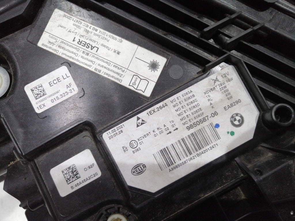 Frontscheinwerfer BMW G31 G30 9850587-06 LED Links Scheinwerfer Headlight SCH1548934452pa