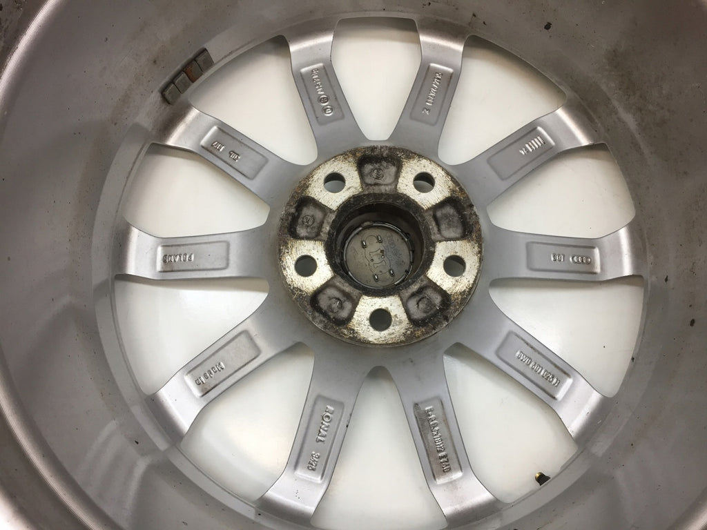 4x Alufelge 18 Zoll 8.0" 5x112 40ET Glanz Silber 8W0601025 Audi A4 B9 Rim Wheel