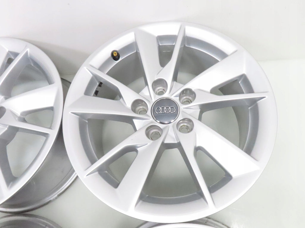 4x Alufelge 16 Zoll 7.0" 5x112 35ET Silber 8W0601025B Audi A4 B9 Rim Wheel FEL4006413917ap