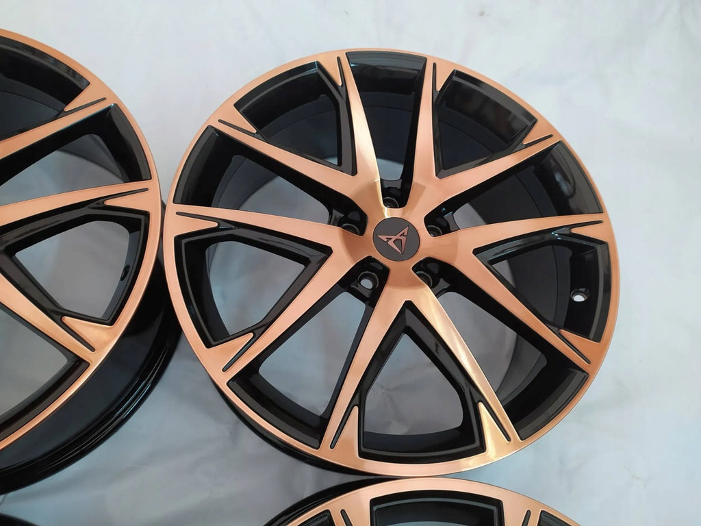 4x Alufelge 19 Zoll 8.0" 5x112 45ET Glanz Schwarz 575601025L Cupra Ateca FEL1844549007tb