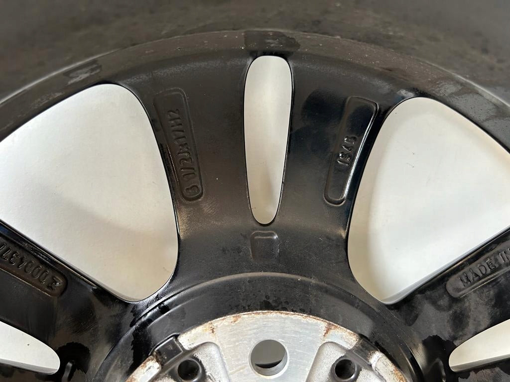 1x Alufelge 17 Zoll 5.5" 5x120 55ET Glanz Schwarz 6855119 Mini F57 F56 F55 FEL6892463386nn