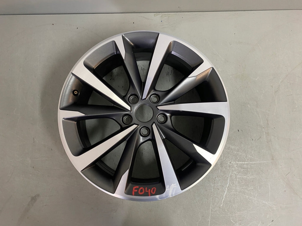 1x Alufelge 18 Zoll 7.5" 5x112 46ET Matt Graphit 5FA601025 Seat Leon Rim Wheel FEL4650011476xu