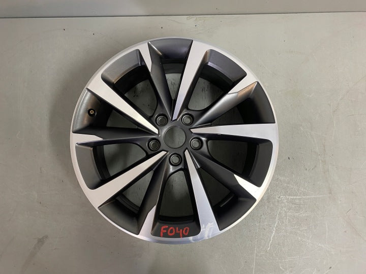 1x Alufelge 18 Zoll 7.5" 5x112 46ET 5FA601025E Seat Leon Rim Wheel FEL4650011476xu