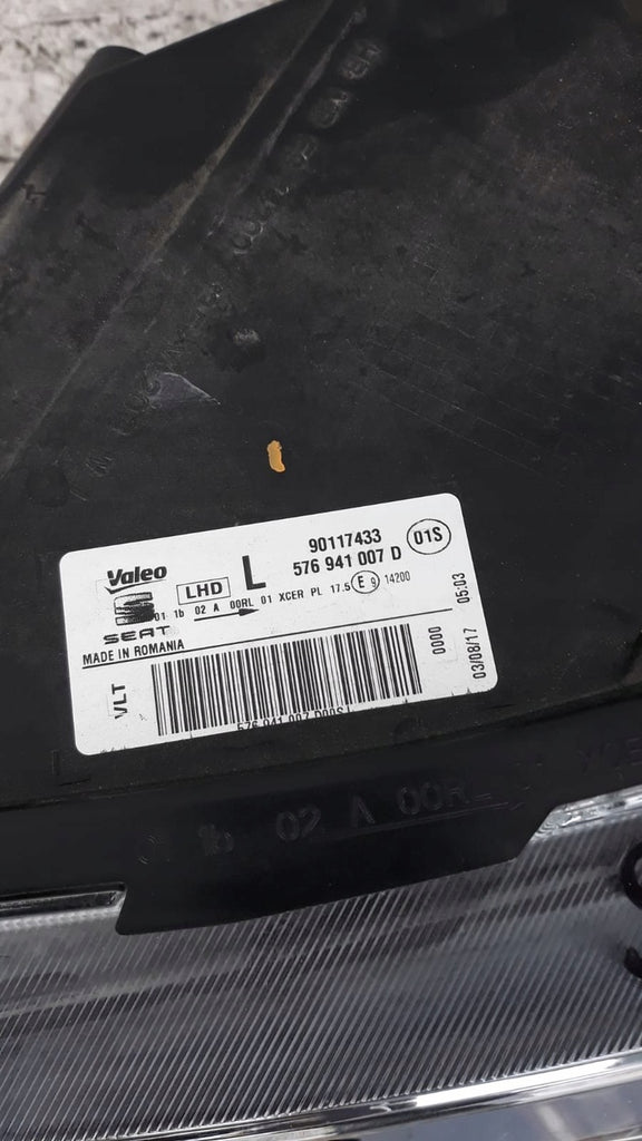 Frontscheinwerfer Seat Ateca 576941007D LED Links Scheinwerfer Headlight