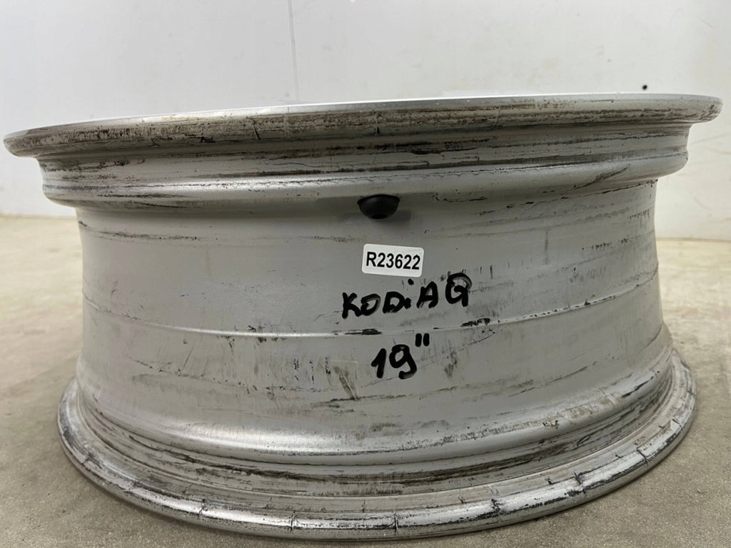 1x Alufelge 19 Zoll 7.0" 5x112 43ET Glanz 565601025 Mg Kodiaq Rim Wheel FEL1987360045gv