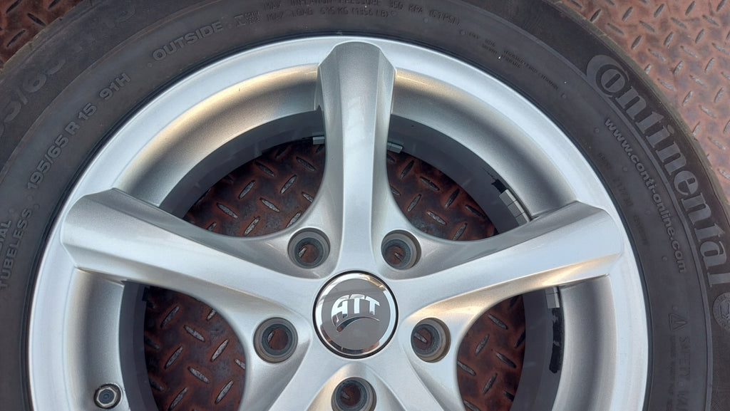 4x Alufelge 15 Zoll 6.0" 5x114.3 40ET Mazda Rim Wheel FEL4890773609pj