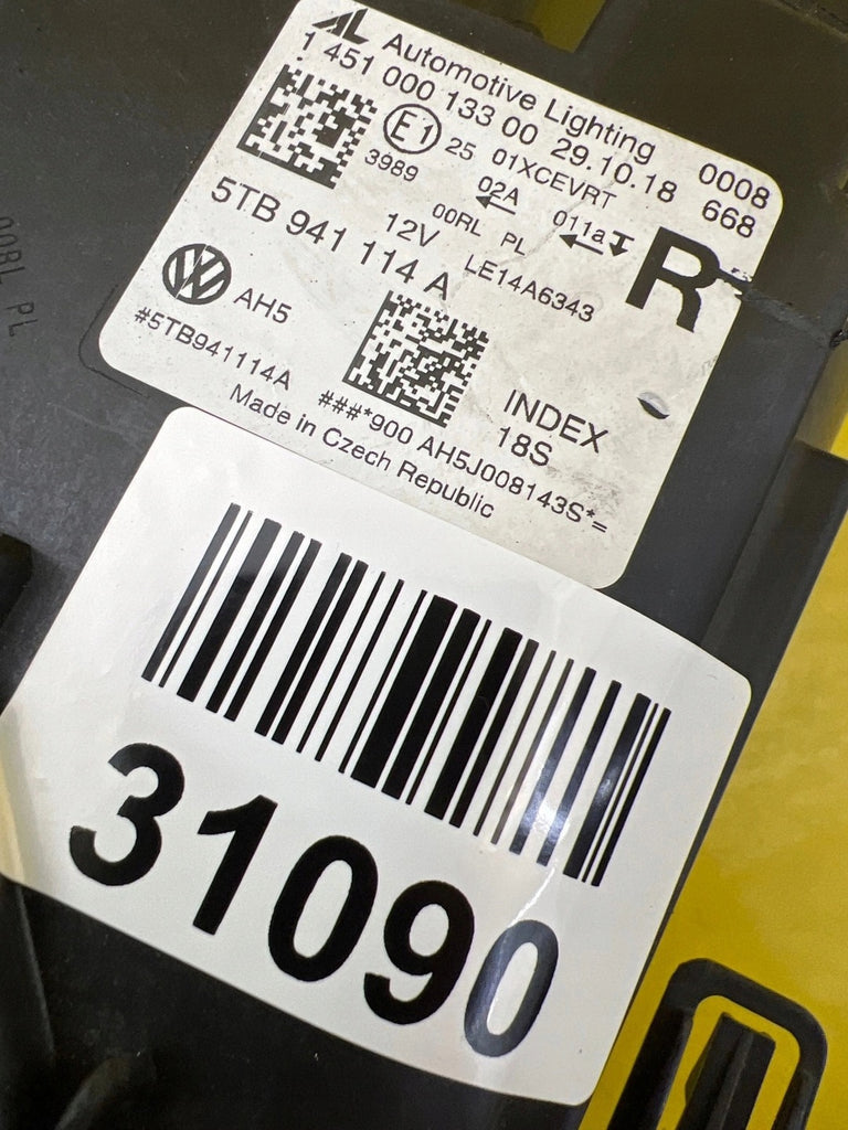 Frontscheinwerfer VW Touran 5TB941114A LED FALSE Scheinwerfer Headlight SCH5160152470ef
