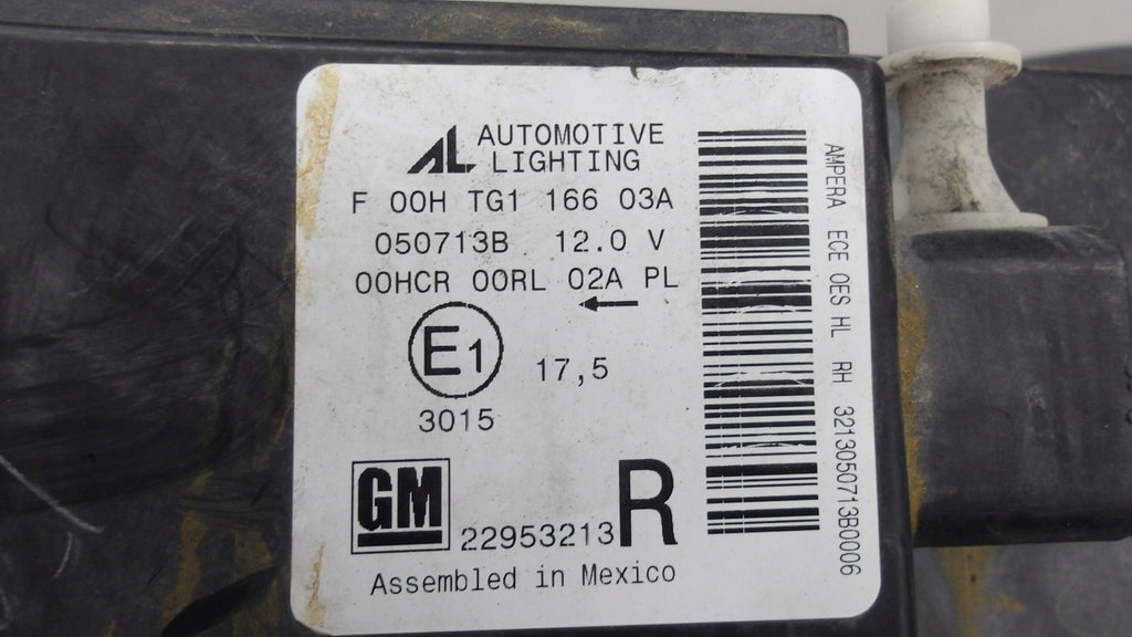 Frontscheinwerfer Opel Ampera 22953213 Rechts Scheinwerfer Headlight SCH8834233821re
