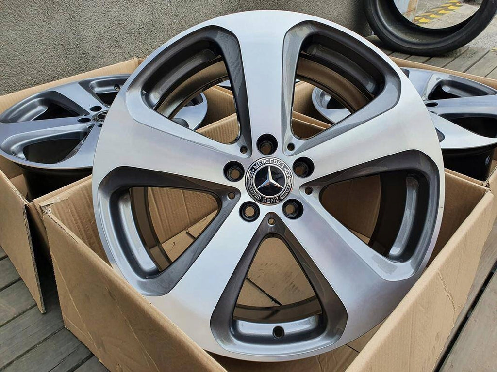 4x Alufelge 19 Zoll 8.0" 5x112 38ET A2534011000 Mercedes-Benz Cla Glc Rim Wheel FEL7028881267de