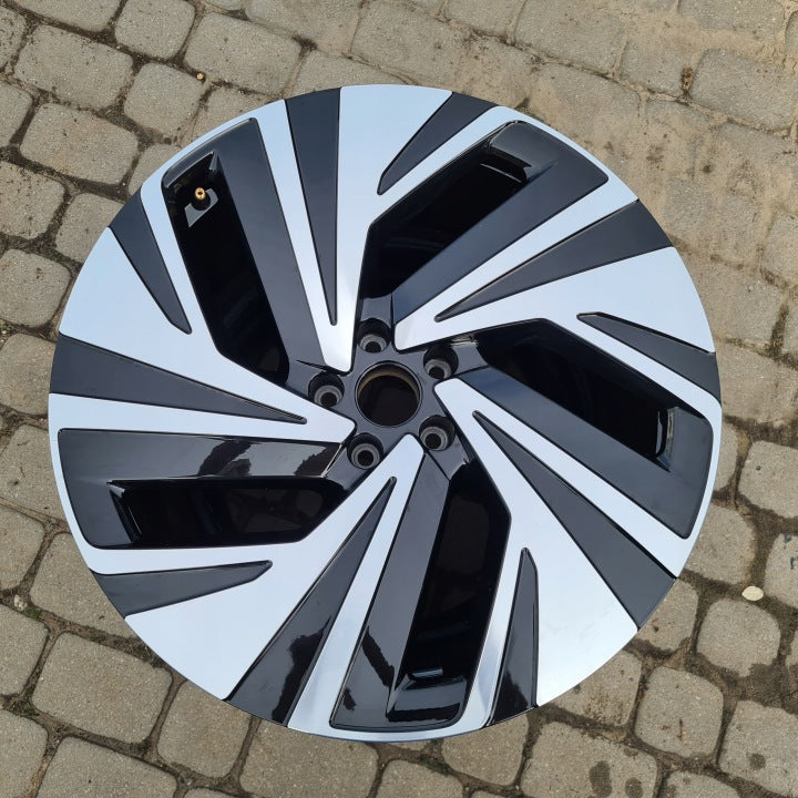 1x Alufelge 21 Zoll 9.0" 5x112 42ET Glanz Schwarz 11A601025K VW Id.4 Rim Wheel FEL7875143254nh