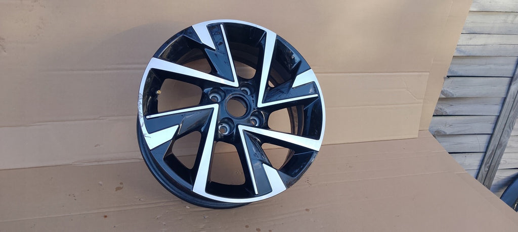 1x Alufelge 16 Zoll 6.5" 4x108 38ET 9847228980 Opel Corsa F Rim Wheel FEL3247280346zh
