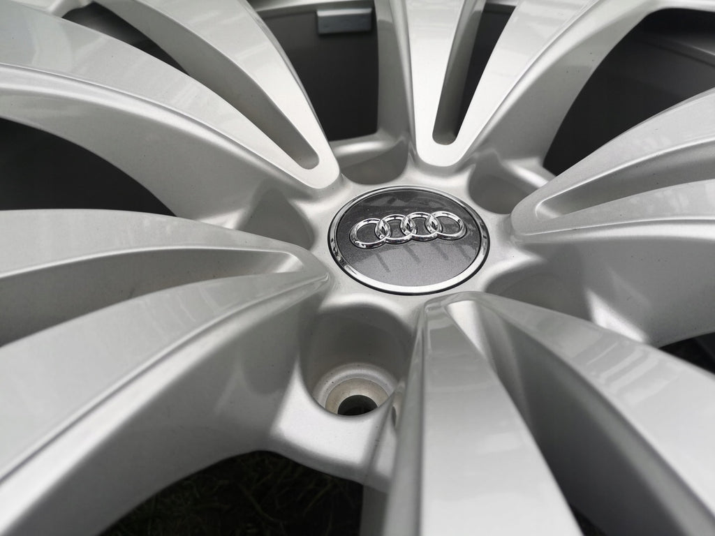 4x Alufelge 19 Zoll 8.5" 5x112 20ET Glanz Silber 4M8601025 Audi Q8 Rim Wheel FEL7070167507rm