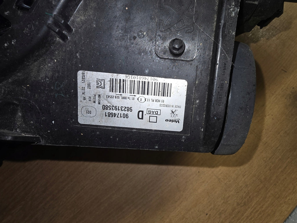 Frontscheinwerfer Peugeot 208 II 9823193580 Rechts Scheinwerfer Headlight SCH9470040021tl