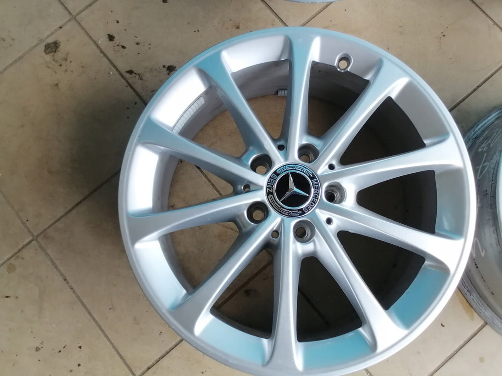 4x Alufelge 17 Zoll 6.5" 5x112 44ET A1774010300 Mercedes-Benz Cla Rim Wheel FEL1278210710tj