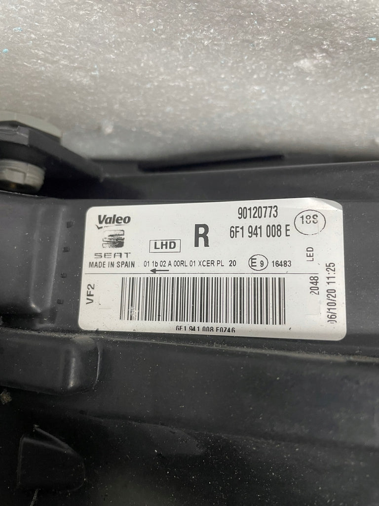 Frontscheinwerfer Seat Ibiza 6F1941008E LED Rechts Scheinwerfer Headlight