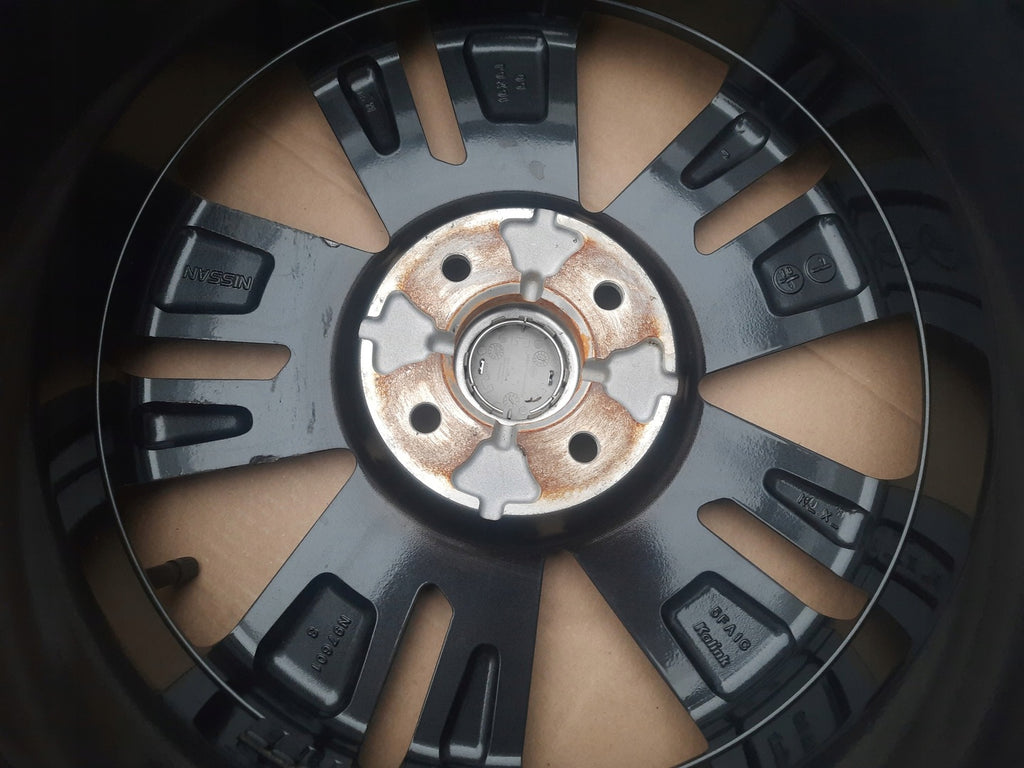 1x Alufelge 16 Zoll 6.0" 4x100 50ET Nissan Micra Rim Wheel