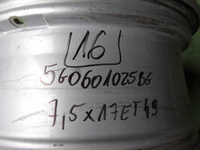 Load image into Gallery viewer, 1x Alufelge 17 Zoll 7.5" 5x112 51ET Glanz Silber 5G0601025BG VW Golf Vii FEL2236891906kb