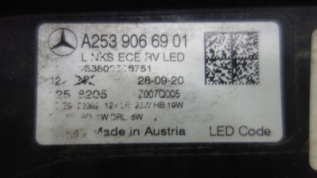 Frontscheinwerfer Mercedes-Benz Glc A2539066901 LED Links Scheinwerfer Headlight SCH2217202588eg