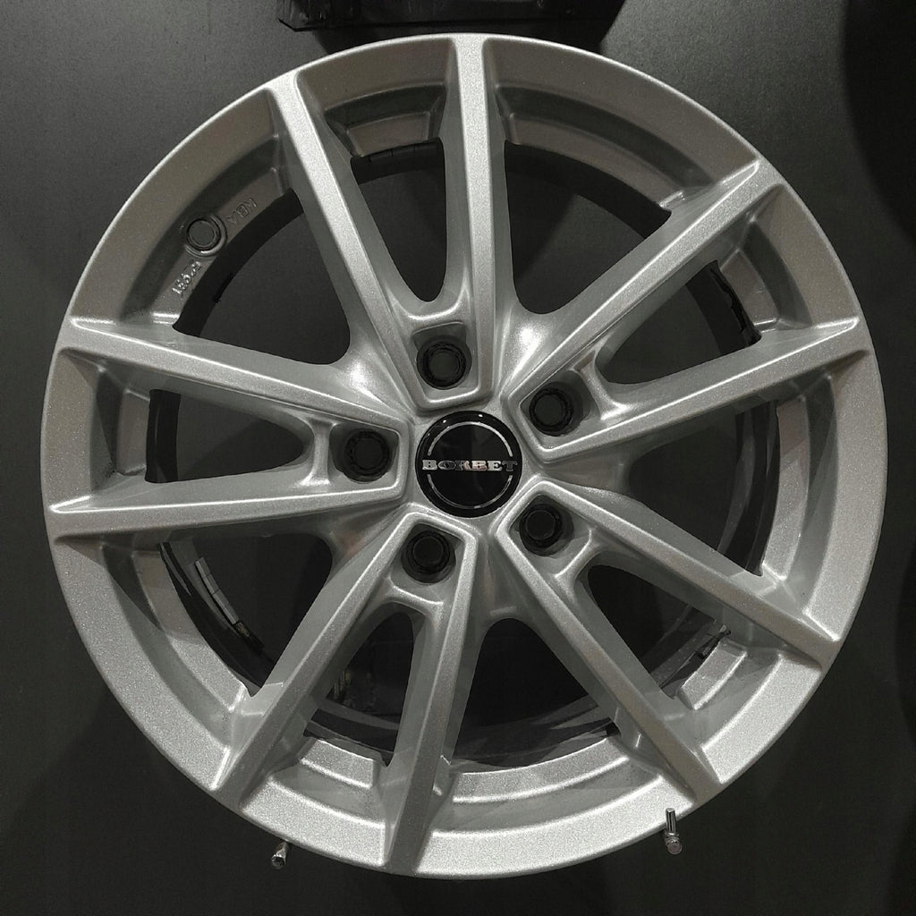 4x Alufelge 16 Zoll 6.5" 5x112 44ET Silber Mercedes-Benz W176 W177 Rim Wheel FEL4240335103cg