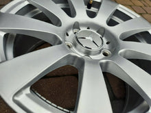 Load image into Gallery viewer, 1x Alufelge 16 Zoll 7.5&quot; 5x112 45,5ET Silber A2124010102 Mercedes-Benz Rim Wheel