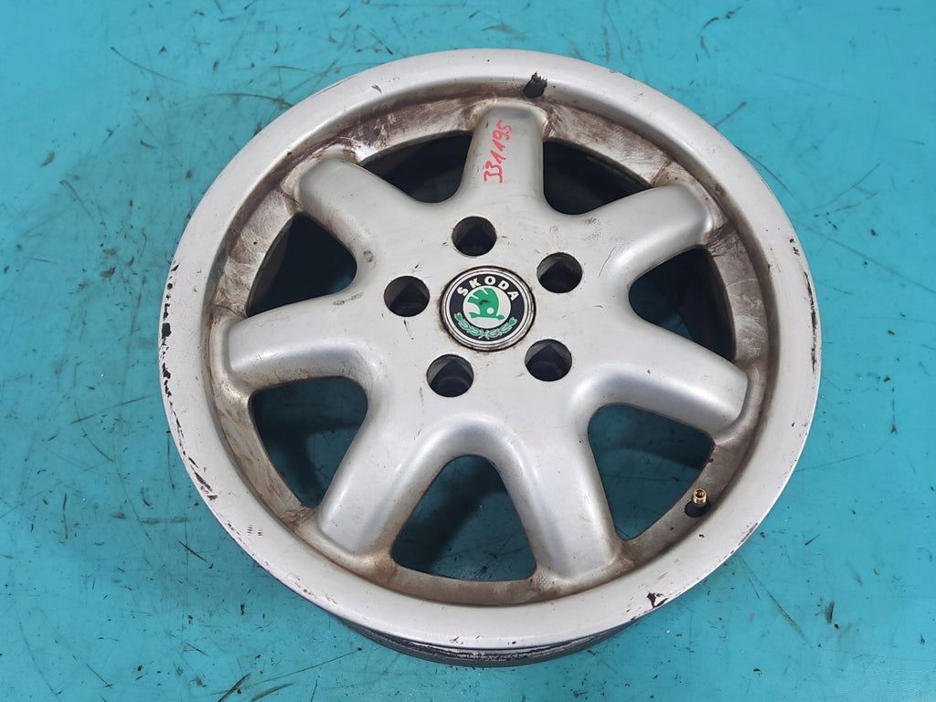 4x Alufelge 16 Zoll 7.0" 5x112 45ET Skoda Octavia Ii Rim Wheel FEL5801404883ko