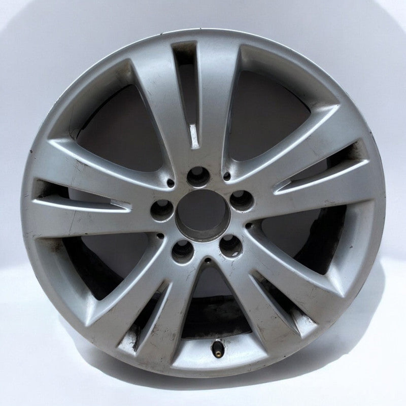 1x Alufelge 17 Zoll 7.5" 5x112 47ET Glanz Silber A2044010402 Mercedes-Benz