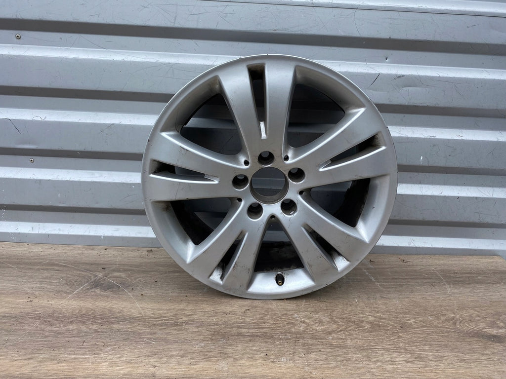 1x Alufelge 17 Zoll 7.5" 5x112 47ET Glanz Silber A2044010402 Mercedes-Benz