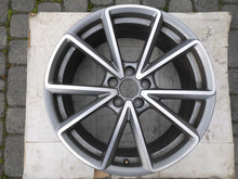 Load image into Gallery viewer, 1x Alufelge 19 Zoll 8.5" 5x112 40ET Glanz Silber 8W0601025BD Audi A4 Rim Wheel FEL9808349398su