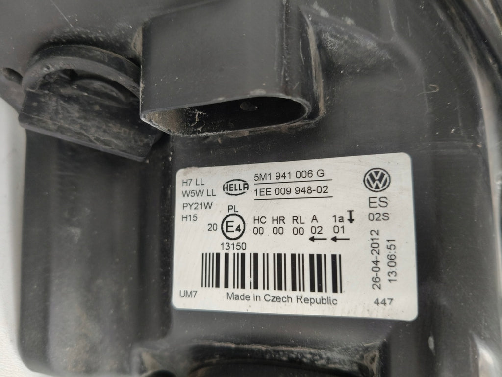 Frontscheinwerfer VW Golf VI Plus 5M1941006G Rechts Scheinwerfer Headlight SCH6136155755bx