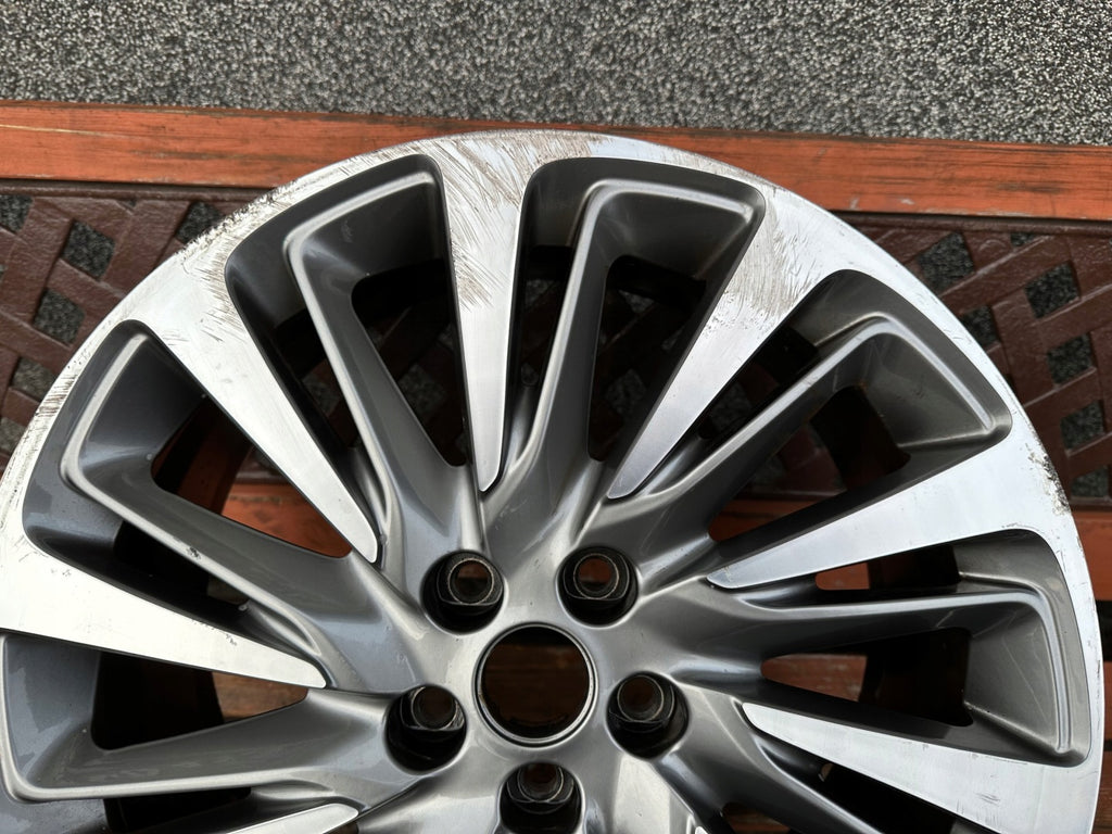 1x Alufelge 18 Zoll 7.5" 5x105 44ET Glanz Graphit 13409655 Mg Astra K Rim Wheel FEL5698364602uq