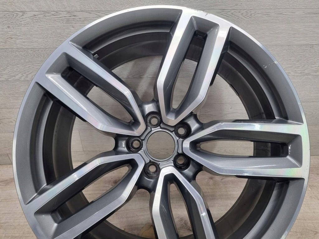 1x Alufelge 21 Zoll 8.5" 5x112 33ET Glanz Silber 8R0601025AM Audi Q5 Rim Wheel FEL8021682961er